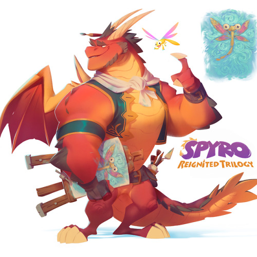 I just found out there are unlockable galleries of concept art in the #SpyroReignitedTrilogy with a 