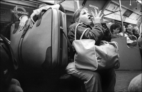 c86:Down the Tube Travellers on the London Underground 1987–1990Photography by Paul Baldesare