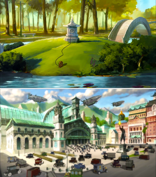 tiffanymarsou: the Legend of Korra Book 4 ep. 11 - Scenery This episode was full with gorgeous lands