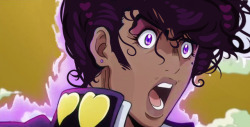 deweyart:   i always wished josuke had looked even more like prince, so here he is! the purple rain prince himself