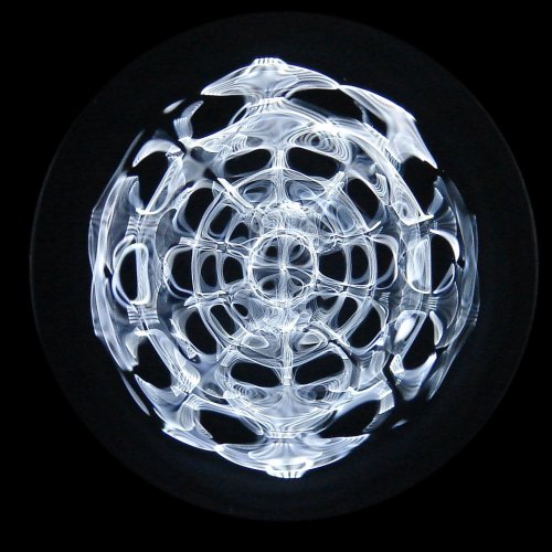 An old school pic that looks like a crystal to me. #energy #cymatics #water #vortex #light #kundalin