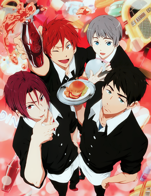 yinyu:  Free! es 2015 calendar - Samezuka {please do not re-edit/repost} 