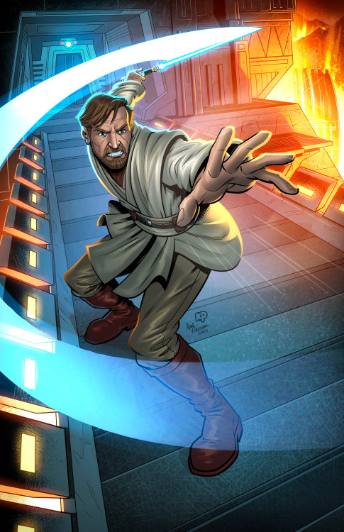 Obi-Wan Kenobi Art by Kyle Petchock || IG 