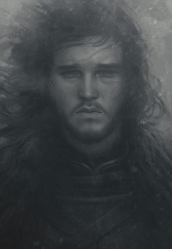 bear1na:  Game of Thrones - Jon Snow by Artgerm