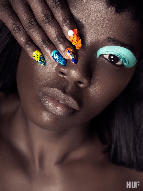 Karen Bengo for HUF Magazine by Magic Owen / makeup by Gavin Pickle / nails by Julie Lee