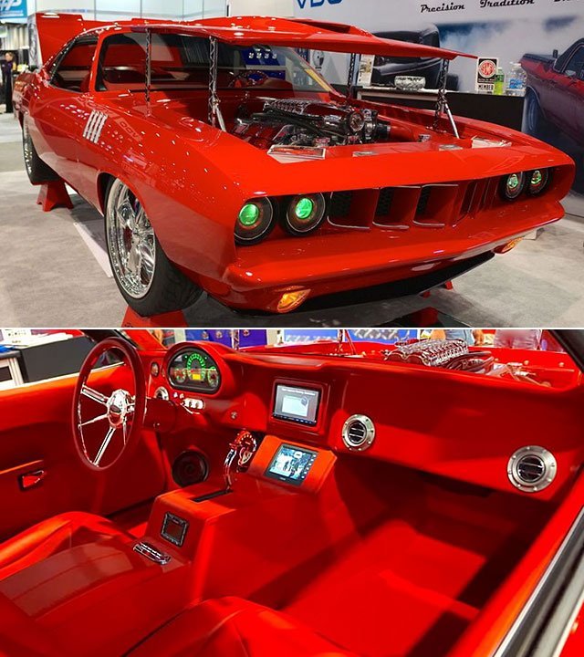 jacdurac:1971 Plymouth ‘Cuda “Striker” is One Insane Mopar Car