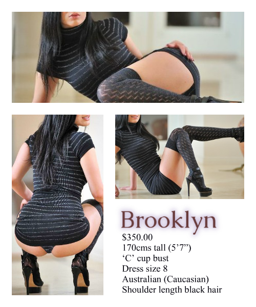 Tall, strikingly beautiful and enigmatic in looks Brooklyn is a total eye catching diva who has a knack for showing what is real pleasure and attaining real happiness to see her clients scream in elation from her extraordinary feats and maneuvers. The