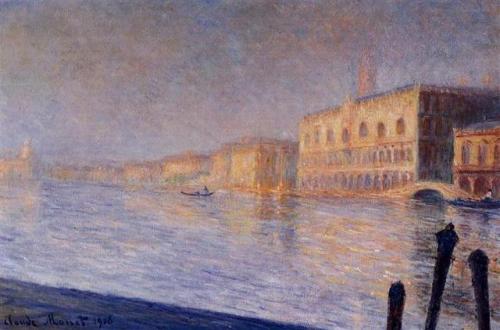 claudemonet-art:  The Doges’ Palace 1908 Claude Monet