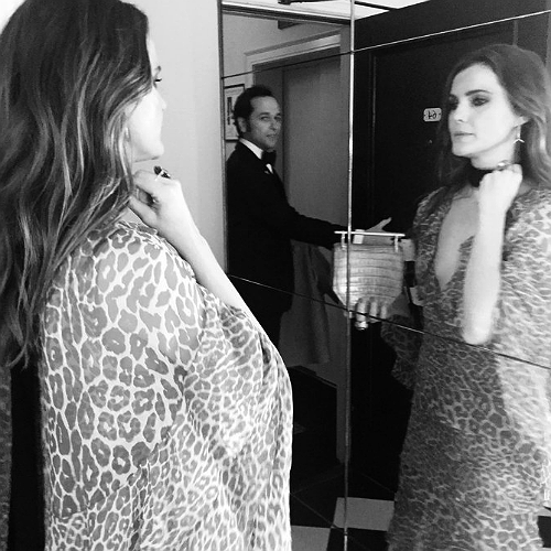 missbones: Getting Ready for the Golden Globes with Keri Russell x