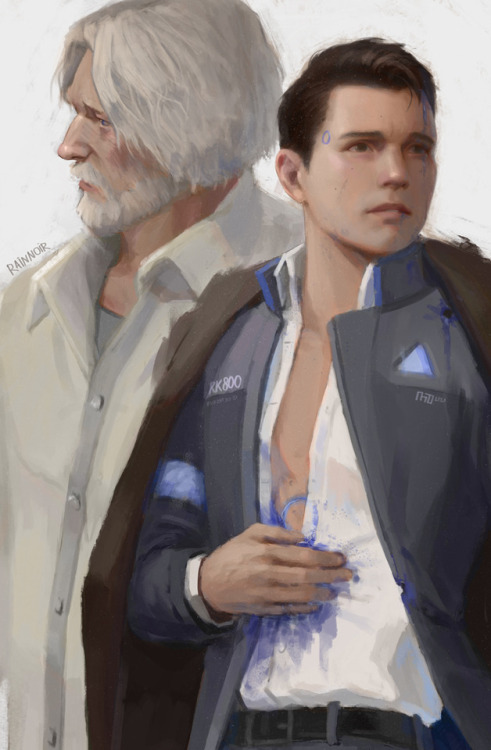 Detroit: Become HumanHank is a relatable character because we got heart attack every time Connor try