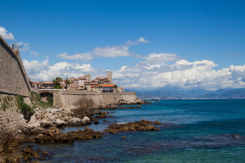 the “classic view’ of antibes, according to thomas. 