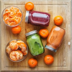 alyssadoessomething: It’s a beautiful day to drink homemade cold-pressed juice :beets, carrots and apple-kale