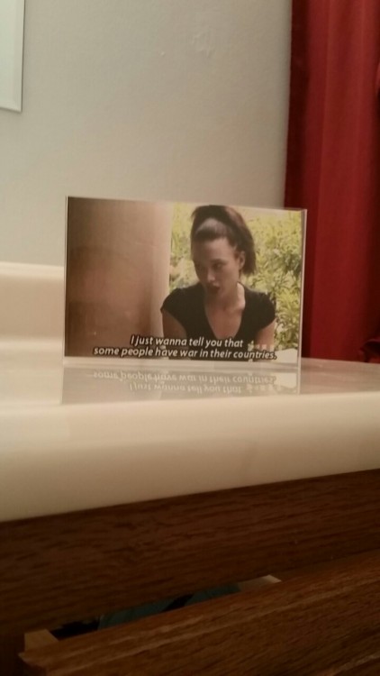 XXX ahs-lana:  Made this for my dorm desk. Nobody photo