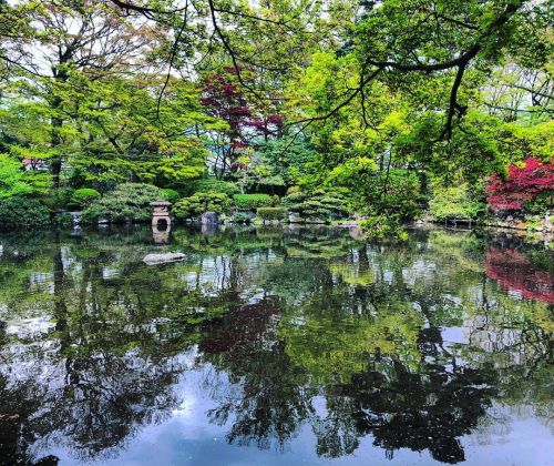 ＼おにわさん更新情報／ ‪[ 山形県山形市 ] もみじ公園（旧宝幢寺庭園） Momiji Park (Hodo-ji Temple Ruins Garden), Yamagata の写真・記事を更新し