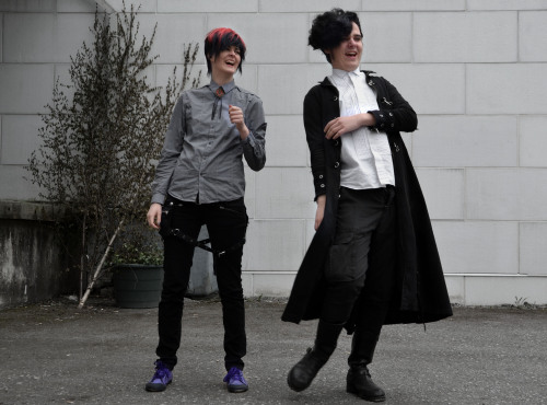 Being dorks. B—DGoth Kids (South Park): Michael (Tekosaurus) & Pete (@rewencosplay / @13ac