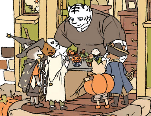notlostonanadventure:  bumblecub:  syukapong:  cupcakes!   Cute  So they dress up as humans?
