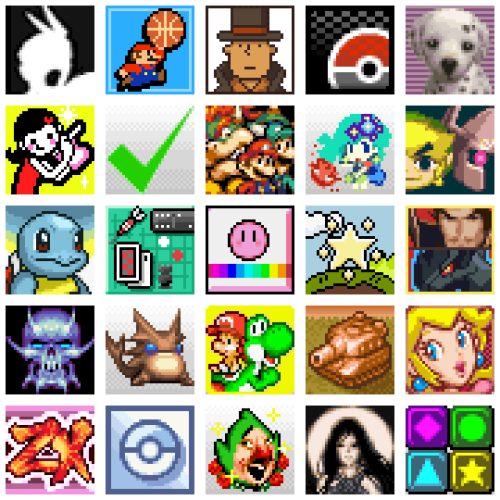 never-obsolete:

More Nintendo DS game icons #the pokemon black one animated on my 3ds its wack i love it #video game#space cowboy