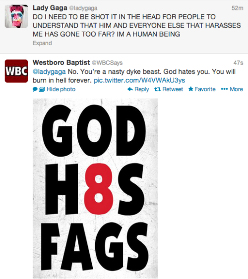 phantomhivesass:Okay. WBC should be arrested for this. They’re literally taking it too far. Gaga is 