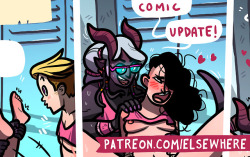 New page up on Patreon! Monrena returns,