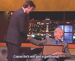 peachouille:  Ian McKellen and Matt Smith on The Jonathan Ross Show (x) 