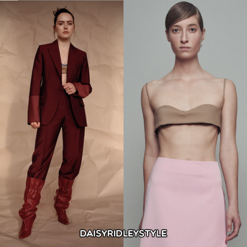 The Zoe Report | March 2021Emilia Wickstead Spring 2021 Ready to Wear Cady Bra Top - $815 - Availabl