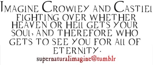supernaturalimagine:Submitted by anon. ★