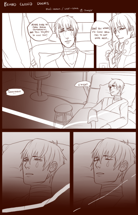mail-delivery:  a little short i decided to do as a warm-up that ended up taking the entire day.  Mizuki is my favorite character from DMMd, i feel like he’ll seriously never forget what happened to him, and he’ll blame himself over what he did when