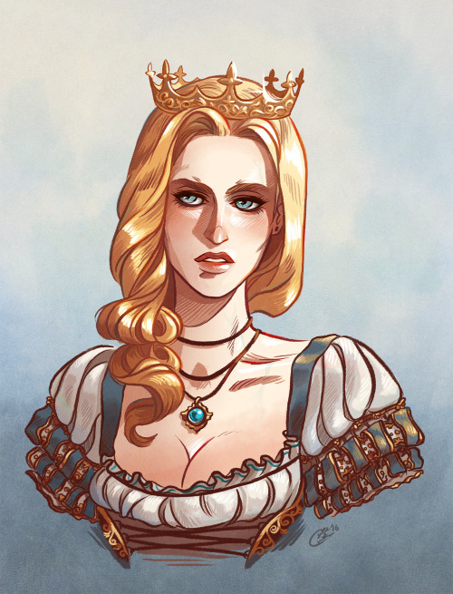 crystalcurtisart:The first thing I’ve been really proud of in over a year! Arissa, for my pal 