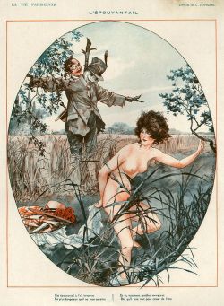 hoodoothatvoodoo:  Illustration by Cheri Herouard For La Vie Parisienne 1920s 