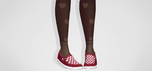 servobride: checkerboard slip-ons hai hai, here’s some simple recolors of those basegame 