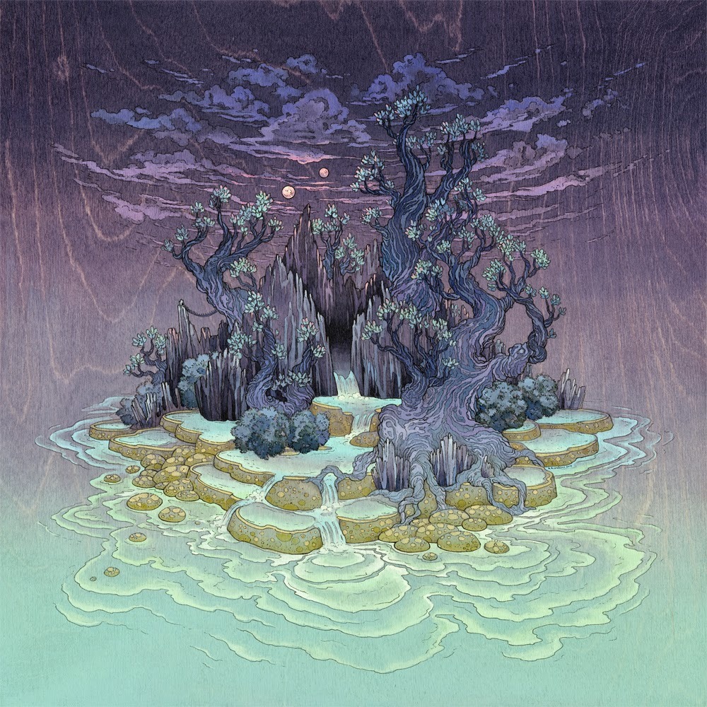darkling-faerie-witch:  Worlds Collide - Artwork by Nicole Gustafsson  