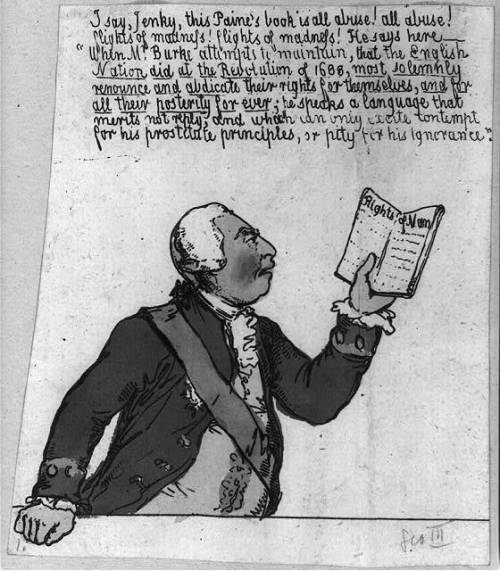 7689j:&ldquo;I say Jenky! This Paine’s book is all abuse!&rdquo;From the Library of Congress, no art