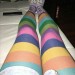 Striped wool pantyhose