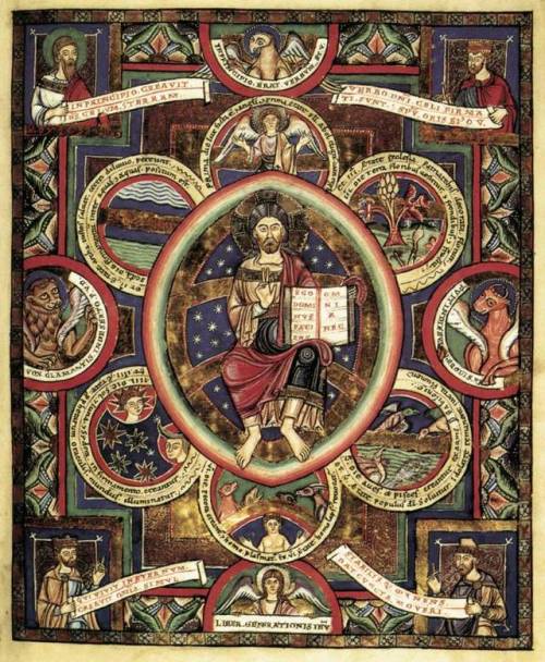 Illuminations from “The Gospels of Henry the Lion”, made ​​for the Duke of Saxony and Ba