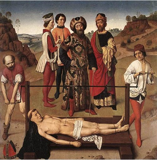 been very interested in the martyrdom of st. erasmus 