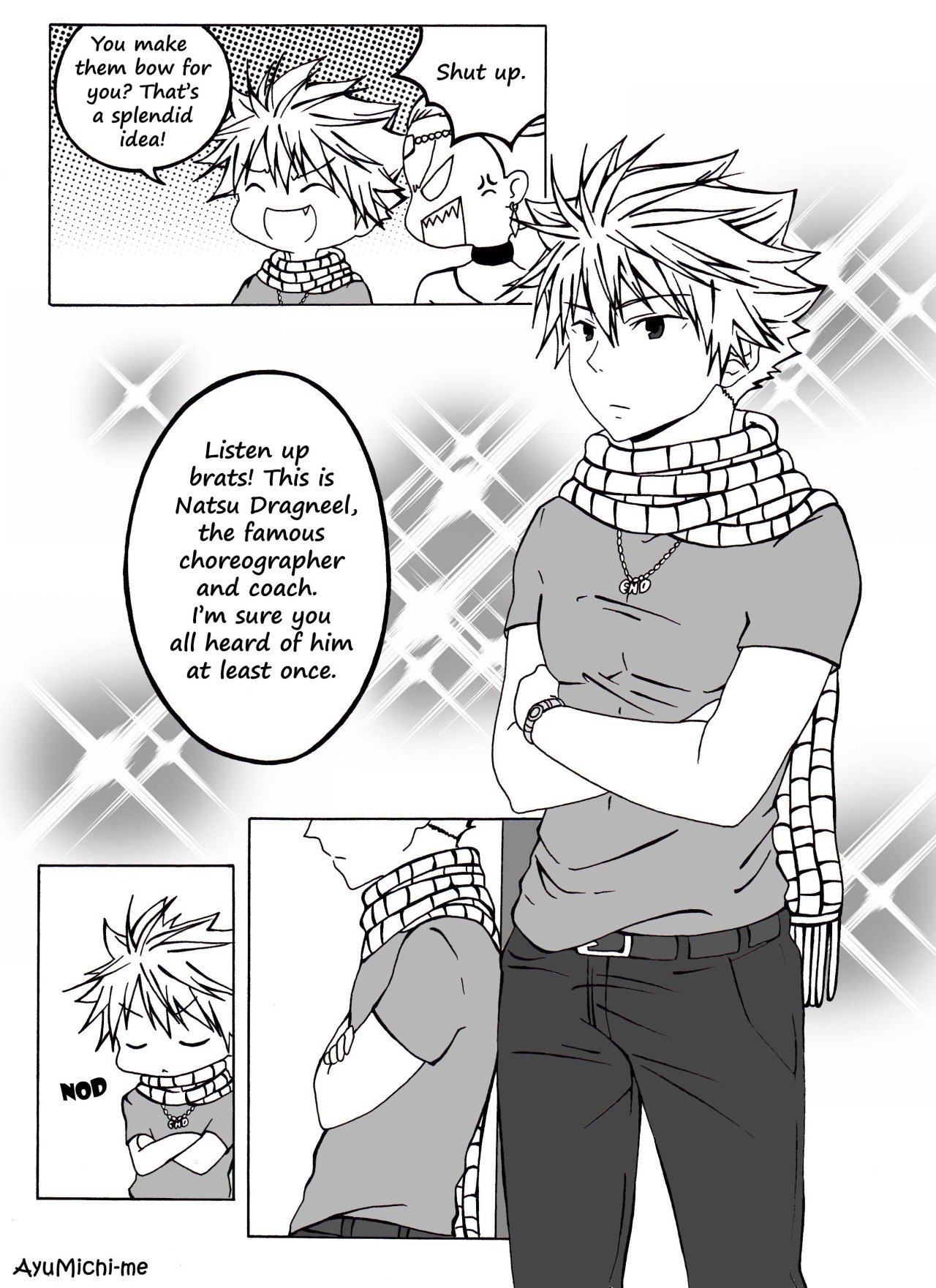 ayumichi-me:  Okay. I got inspired by the fanfic of @doublepasse entitled “The