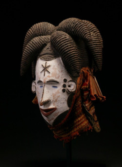 ukpuru: Igbo maiden mask (or Agbogho Mmuo),