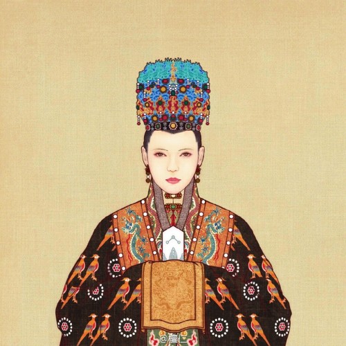 changan-moon: Chinese hanfu portraits by 檀仁Tanren