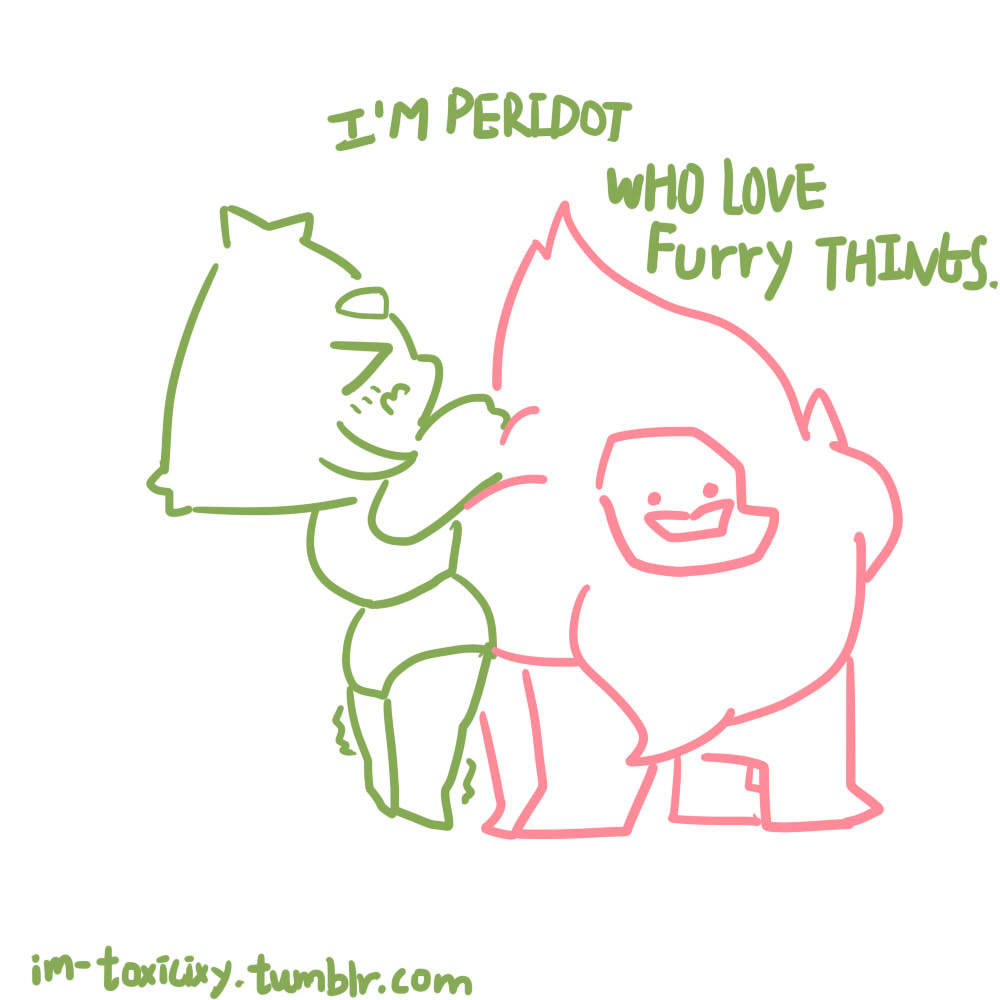 im-toxicixy: Peridot Diary 01: I’M PERIDOT Repost if you like