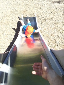 Tip: slides are fun  #park