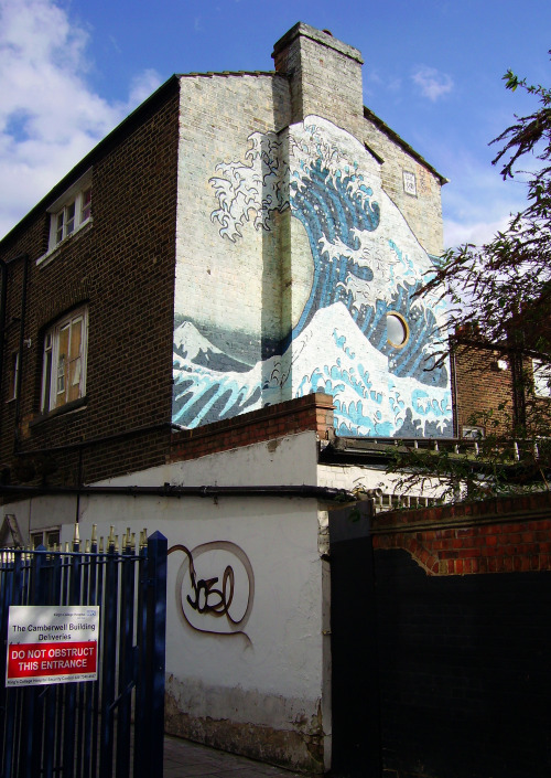 allmyflights:  17.02.2006 great wave off Kanagawa, Camberwell, London