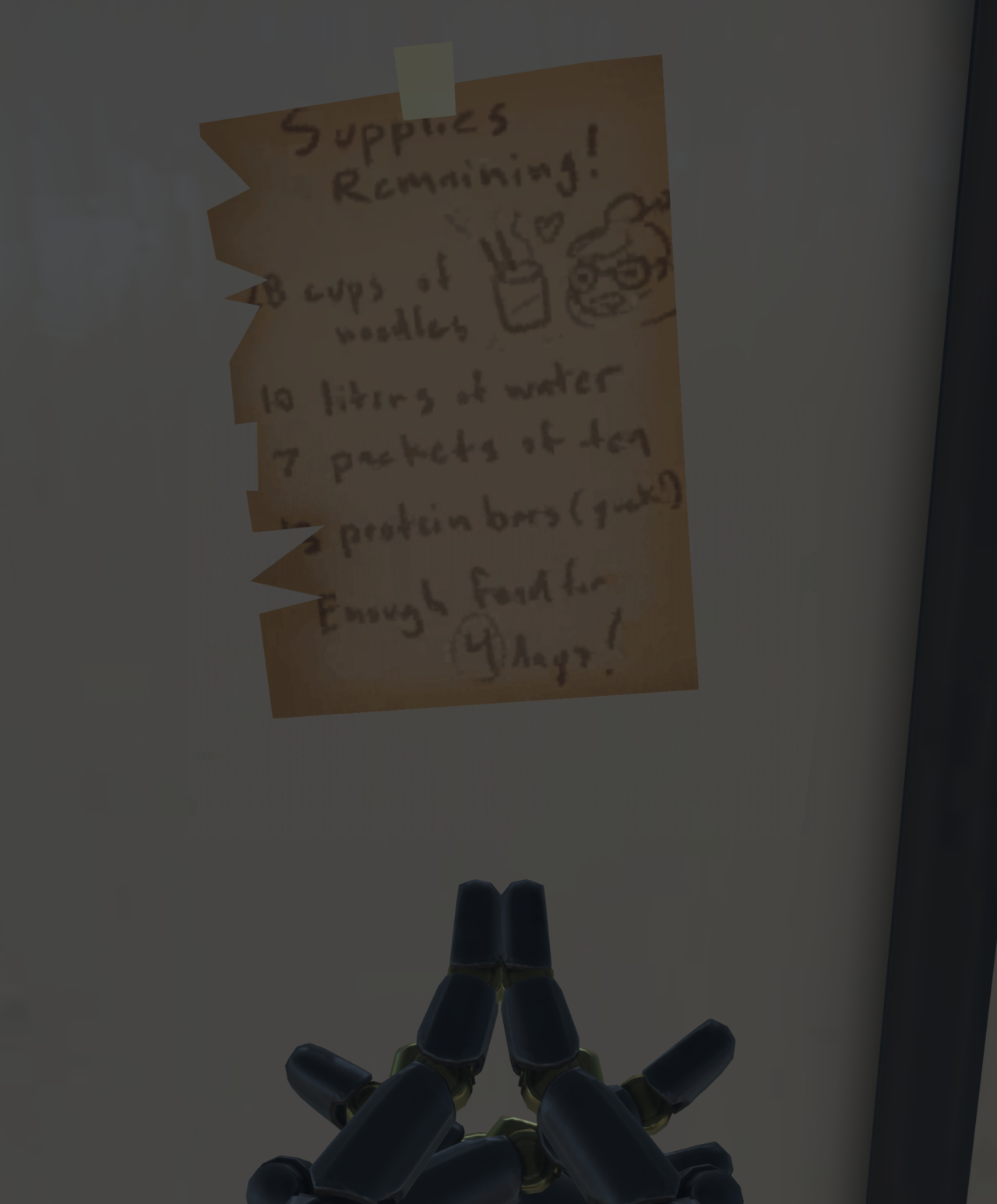 moosefix:  eyelander:  LOOK AT THESE NOTES MEI LEFT HERSELF ON ECO-POINT ANTARCTICA 