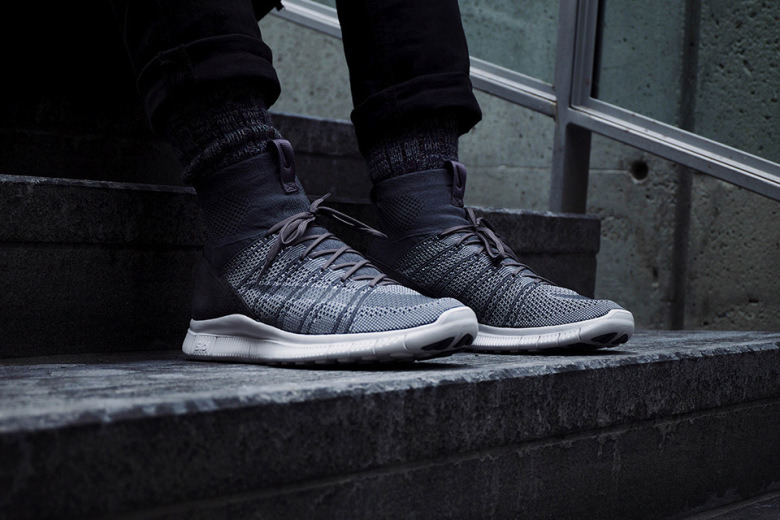 unstablefragments:  Nike Free Flyknit Mercurial SP ‘Dark Grey’ via Hypebeast