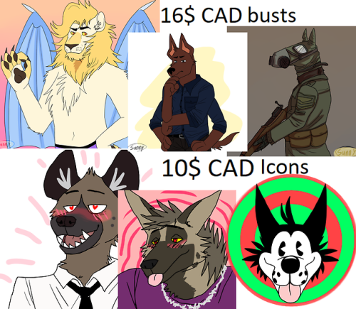 caprisunns:  Hi welcome to another round of im doing commissions this time with an updated commissio