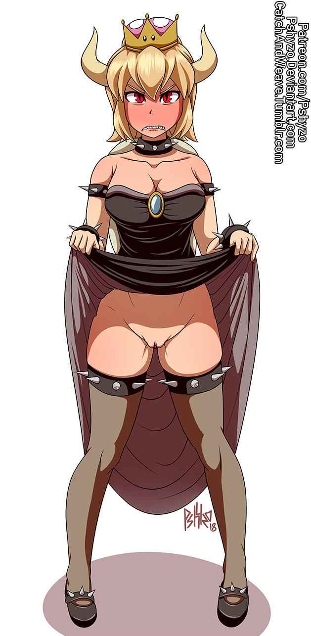 catchandweave: Maybe you should be scared, Bowsette… I mean… Uhhh… Anyway,