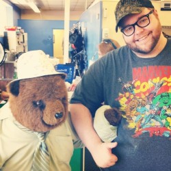 fuzzkitty:  Whos that dapper dressed fellow….why its Phen…and #bear 