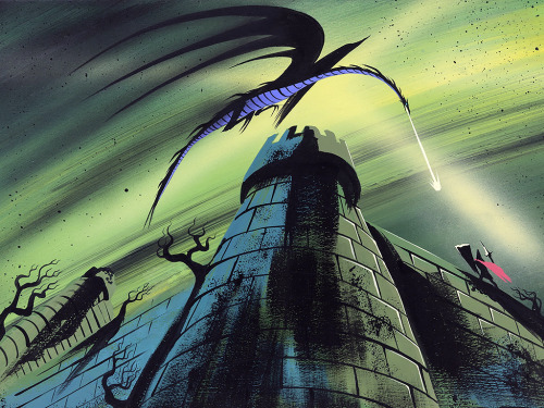 Visual Development For Sleeping Beauty (1959) By Eyvind Earle