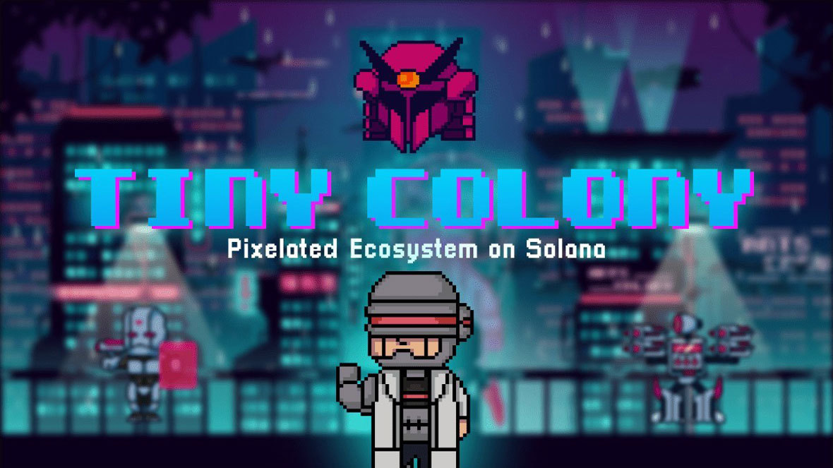 Tiny Colony, WEB3, Solana, Online Games, Browser Based Games