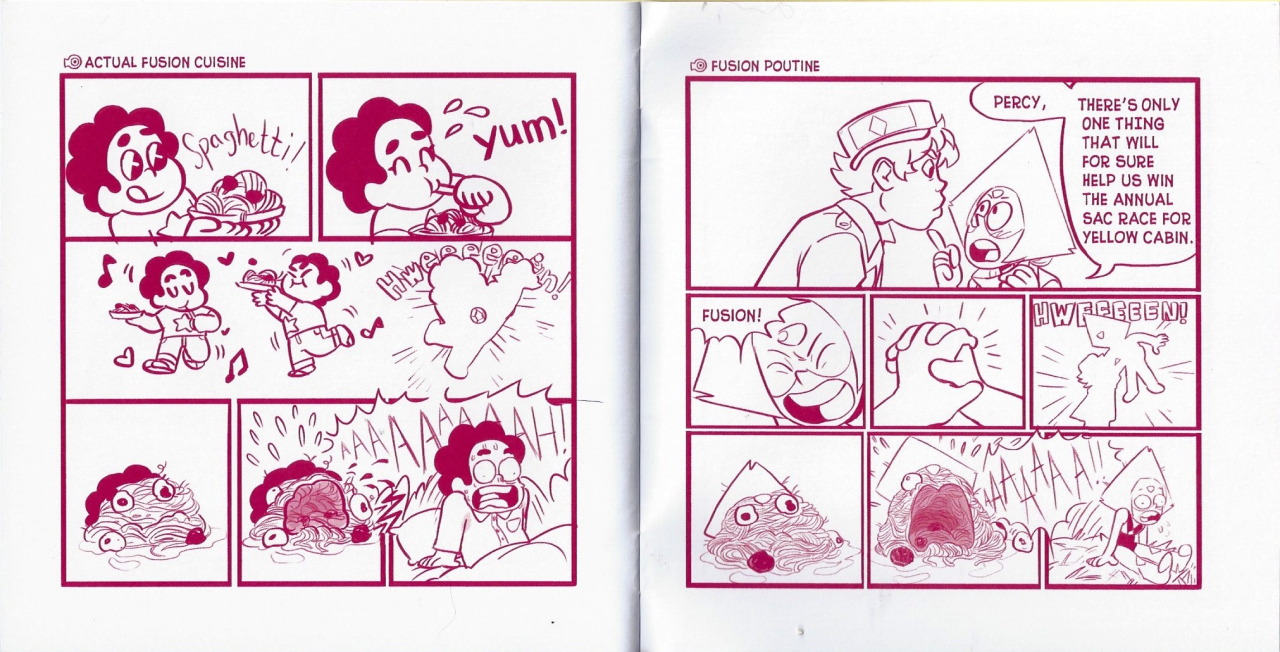 ascendenthia:  Have some more SU zines scans Peri’s such a cutie I cant function