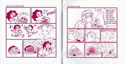 Porn Pics ascendenthia:  Have some more SU zines scans